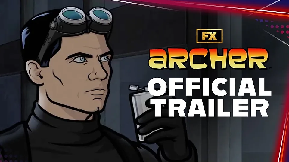 Горизонтальный кадр из проекта «Спецагент Арчер»
